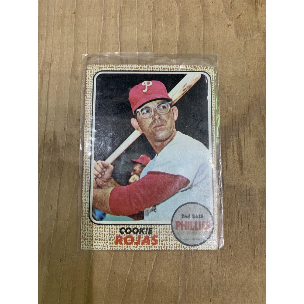 1968 TOPPS BASEBALL HIGH GRADE SET BREAK #39 COOKIE ROJAS